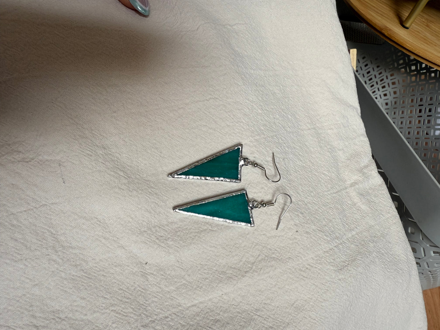 Boucle d’oreille turquoise