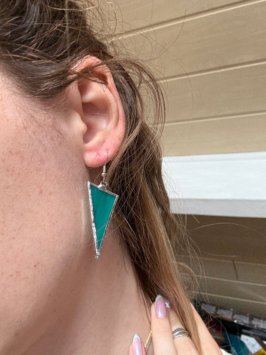 Boucle d’oreille turquoise
