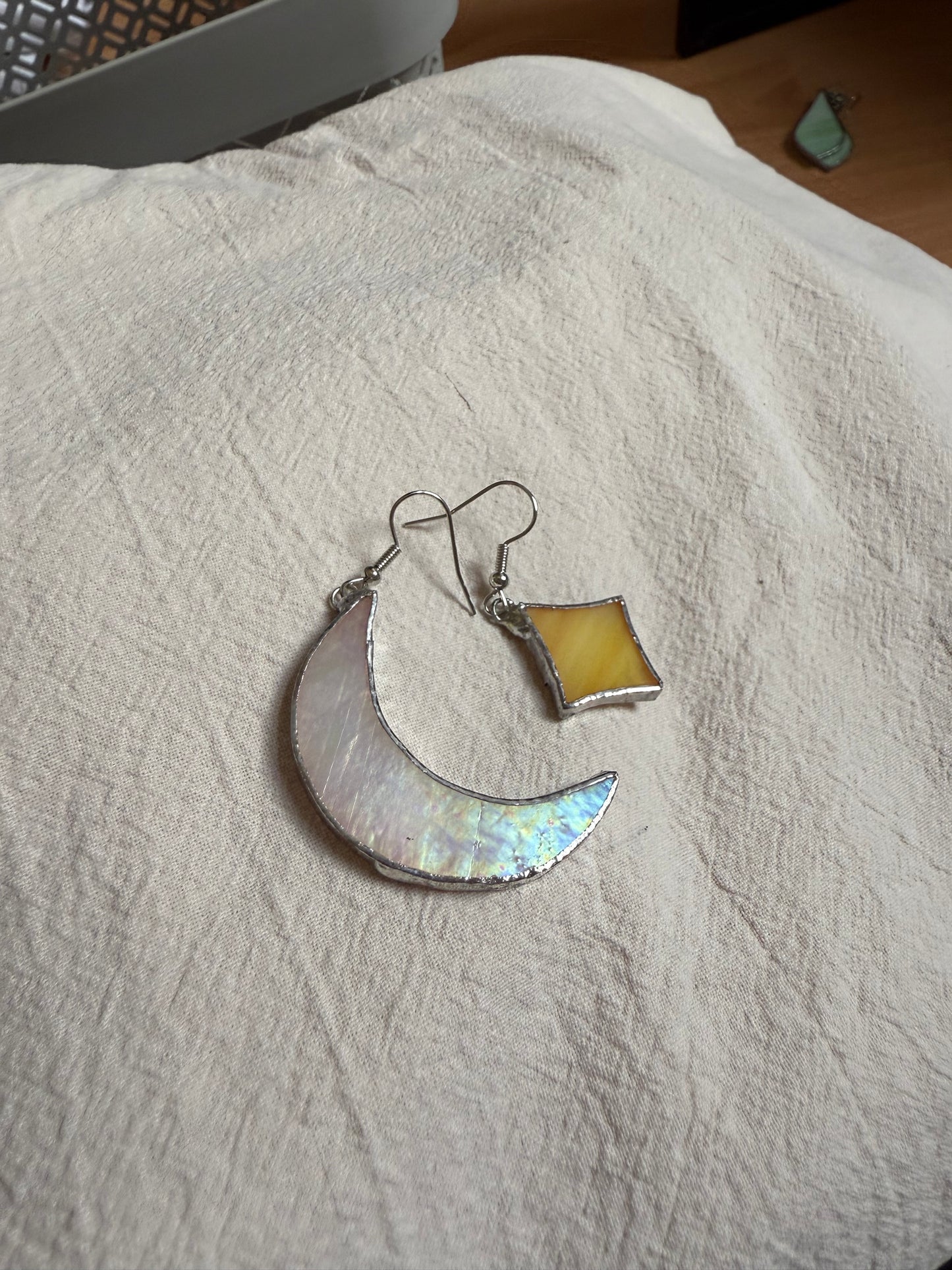 Boucle d’oreille Luna